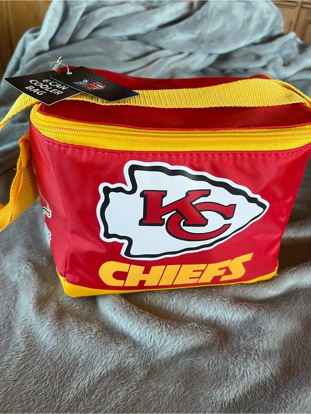 Kansas City Chiefs NFL Official Cooler, Adjustable Strap, new with tags